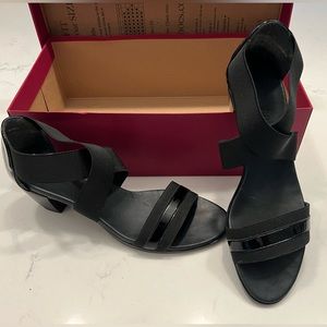 Black open toe sandal